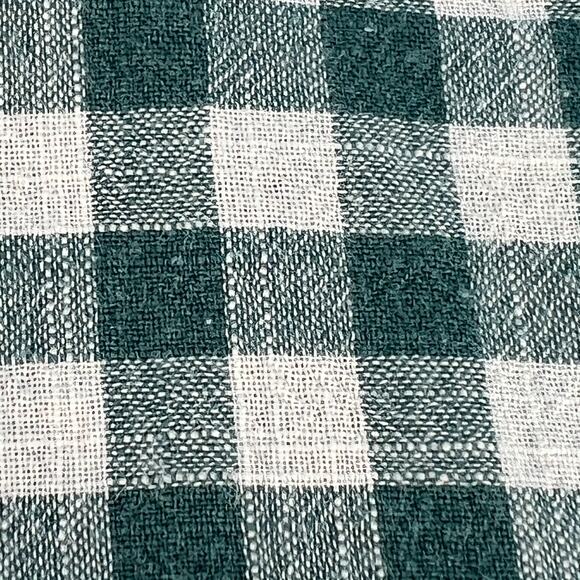 Columbia Men's Short Sleeve Button Up Shirt XXL Green White Check Gingham Plaid - Picture 9 of 14